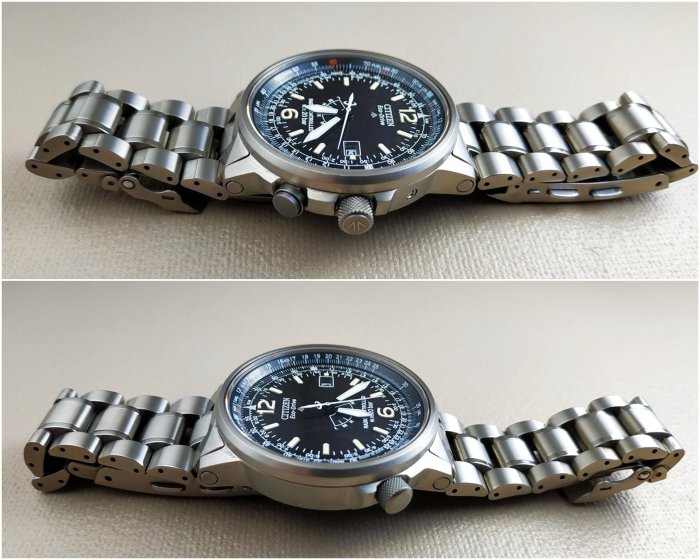 【日本原裝 中古良品 已售出~】星辰錶 CITIZEN PROMASTER PMD56-2771 鈦金屬 都市飛行 光動能電波腕錶