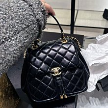 Chanel 香奈兒 23K 雙肩後背包 黑 現貨