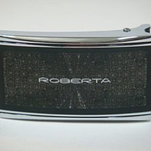 【菲歐娜】4752-ROBERTA(諾貝達) 牛皮釘釦皮帶(黑)RM-15168-1