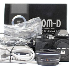 【台南橙市3C】Olympus E-M10 Mark III E-M10 III + 14-42MM 公司貨 快門數12XX張 二手相機 單鏡組#88575