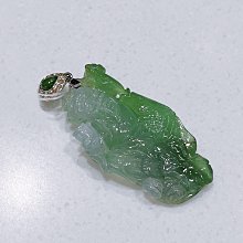 100263 大千典精品 秦老闆 流當品 天然玉墜子 緬甸玉 翡翠 壽翁 綠玉 平安長壽 母親節 長輩送禮禮物 推薦