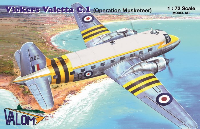 Valom 72150 Vickers Valetta C.1 (Operation Musket (請先聯繫確認存貨)