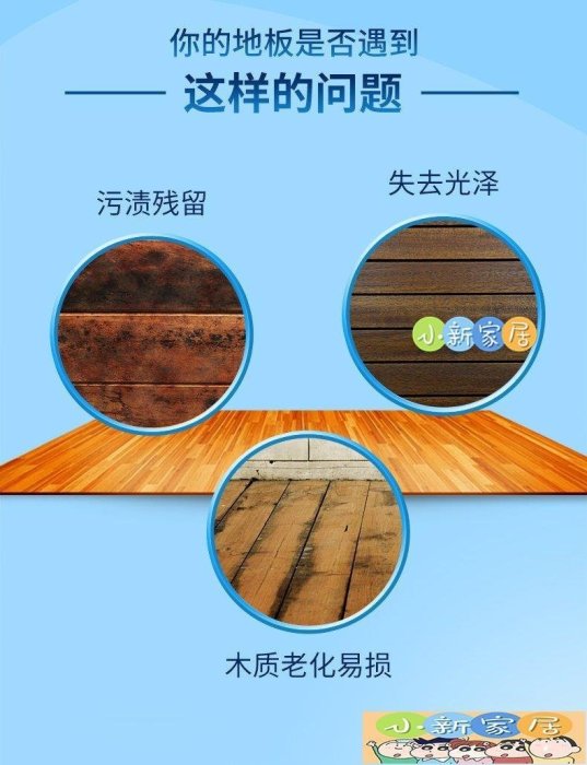 [小新家居]碧麗珠木地板清潔劑500g+木地板護理蠟500g 地板保養 家用