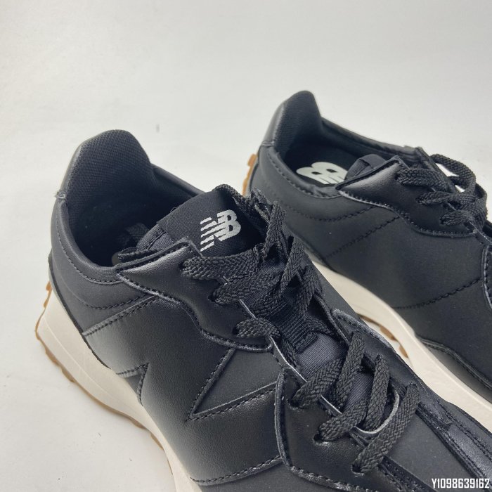 New Balance MS327 黑色 皮革 焦糖 大N 防滑 慢跑鞋 WS327LB 36-45 情侶鞋