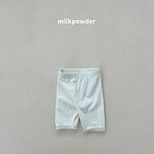5~11 ♥褲子(WHITE) MILK POWDER-2 24夏季 MPR240509-001『韓爸有衣正韓國童裝』~預購