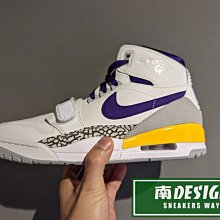 南🔥2022 8月 NIKE AIR JORDAN LEGACY 312 籃球鞋 男款 白紫黃 AV3922-157