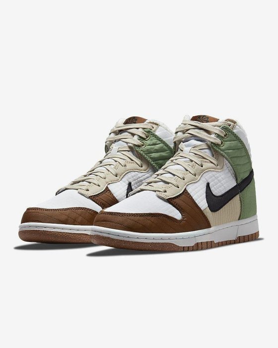 NIKE W DUNK HIGH LX NEXT NATURE 玫瑰粉 高筒 絨毛 DN9909-200