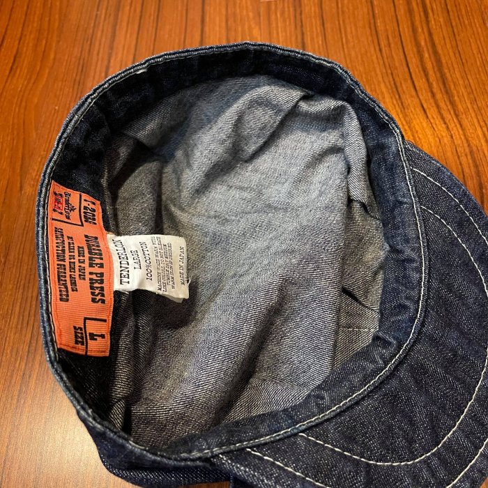 ZEKE 絕跡美品 TENDERLOIN T-OCTAGON DENIM CAP 軟帽沿 牛仔 帽 報童帽 工作帽