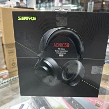 禾豐音響 加送耳機架 SHURE AONIC 50 Gen2 二代藍芽降噪耳罩耳機 公司貨