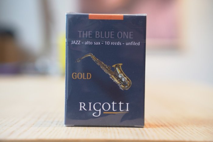 §唐川音樂§ 【法國 Rigotti The Blue One 中音薩克斯風竹片-10片裝】原 Gold Jazz 系列