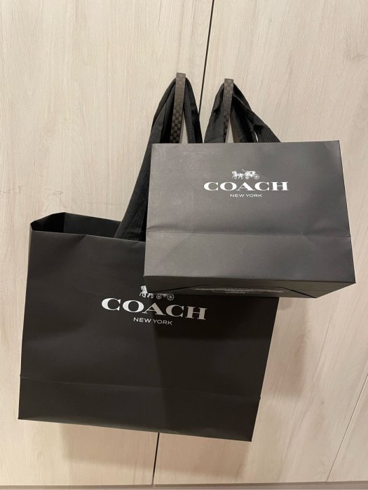 正品COACH 專櫃紙袋名牌提袋/紙袋送禮包裝-大| Yahoo奇摩拍賣