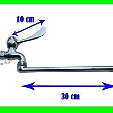 【東益氏】 廚房專用1/2"壁式陶瓷加長型30CM自由栓、單孔水龍頭 另售長栓 立栓 面盆龍頭 蓮蓬頭 花灑