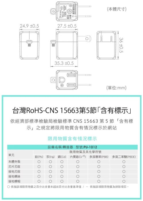 #網路大盤大# iPus+保護傘 L型 3變2 轉接插頭 90度 防火材質 3轉2 電源轉接頭 插頭 PU-1012