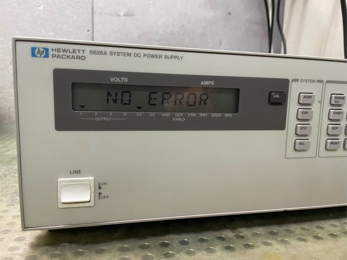 Agilent HP 6626A DC Power Supply直流電源供應器(示波器)