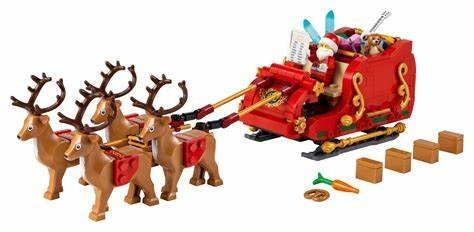 現貨正版 樂高 LEGO 40499 耶誕老人的雪橇 馴鹿雪橇車 Santa’s Sleigh 343pcs 全新公司貨