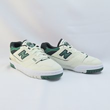 New Balance 550 男女 復古 休閒鞋 BB550VTC 米白x綠【iSport愛運動】