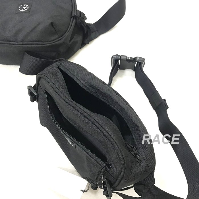 【RACE】POLAR SKATE CO. CORDURA HIP BAG 腰包 小包 側背包 單肩包 瑞典 基本款 黑