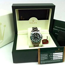Rolex SUBMARINER 116610LV 綠水鬼男用機械腕錶