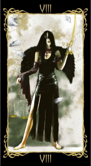 ~"魔幻的心靈世界"~黑暗天使塔羅牌 Dark Angels Tarot