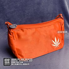 【P887 超級煙具】專業煙具 流行女包系列 CANNABIS化妝手拿包 (橘色) (930003)