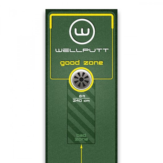 [小鷹小舖] WELLPUTT 10FT MA-START 2.0 高爾夫 推桿練習墊 速度控制 準確性訓練 綠色