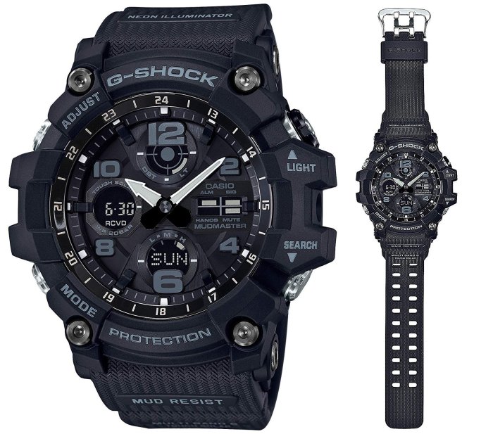 日本正版CASIO 卡西歐G-SHOCK GWG-100-1AJF 太陽能充電男錶手錶電波錶