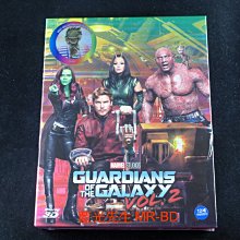 [3D藍光BD] -星際異攻隊2 Guardians of the Galaxy 2 3D + 2D 限量A1雙碟鐵盒版