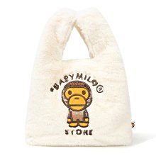 【日貨代購CITY】2023AW BAPE APE BABY MILO FUR TOTE BAG 毛茸茸 手提包 現貨