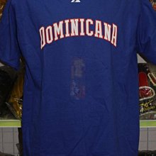 貳拾肆棒球回饋禮--美國帶回 2009WBC世界棒球經典賽多明尼加老爹ORTIZ球衣TEE