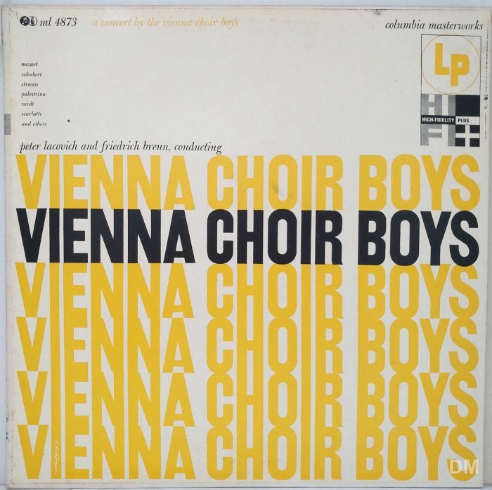 黑膠唱片 Vienna Choir Boys - A Concert by The Vienna Choir Boys