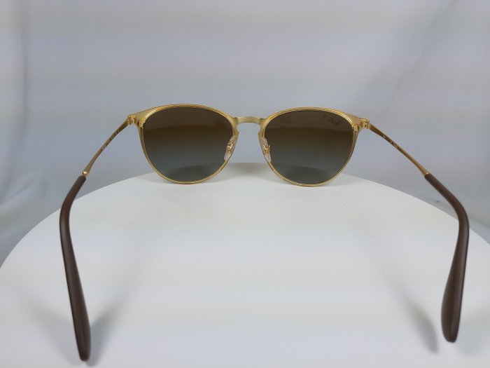 『逢甲眼鏡』Ray Ban雷朋 全新正品 太陽眼鏡 古銅金粗框 紅棕色偏光鏡面 【RB3539-112/TS】