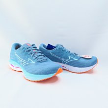 Mizuno WAVE RIDER 26 SW 女慢跑鞋 4E楦 J1GD220671 藍綠【iSport愛運動】