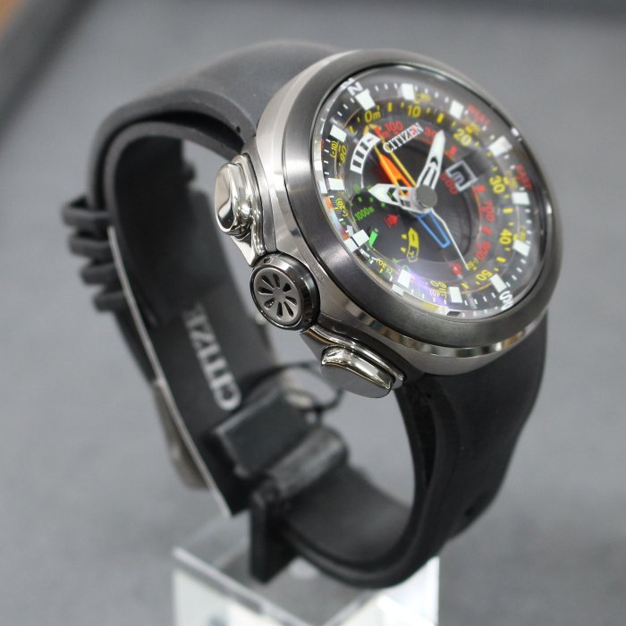 現貨可自取 稀有款 CITIZEN BN4035-08E 星辰錶 48mm 光動能 鈦金屬 登山錶 專業運動錶 男錶