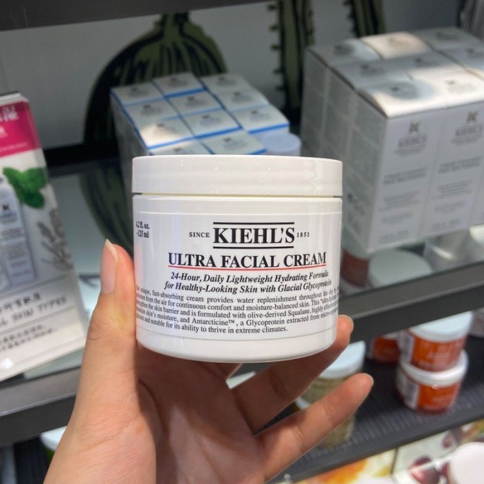 正品保證��Kiehl‘s 契爾氏 冰河醣蛋白 保濕 面霜 125ml 高保濕面霜 角鯊烷 補水保濕 滋潤 不油膩 乳液