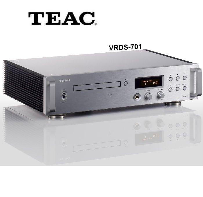 鈞釩音響~TEAC 全新的 VRDS-701 CD播放器兼備創新元素