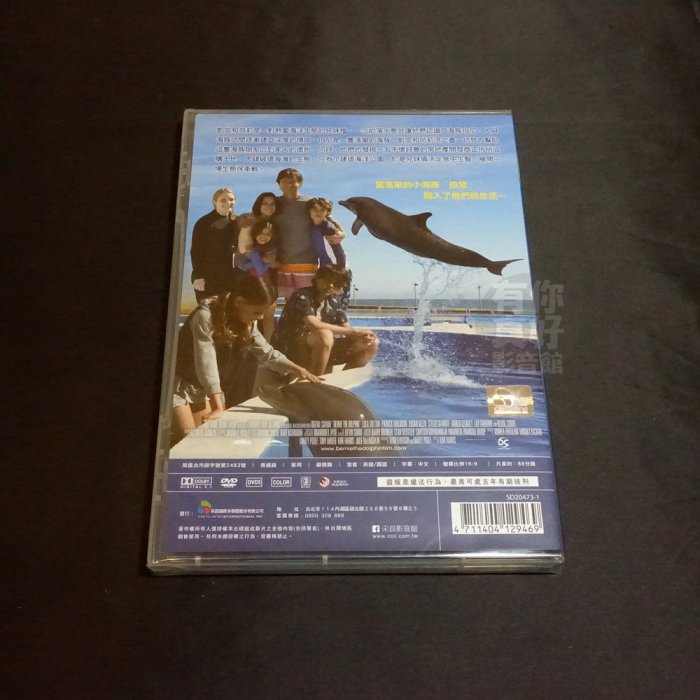 全新歐美影片《伯尼小海豚》DVD 派崔克馬爾登 史泰利歐撒凡特 凱文索柏 柯克哈里斯