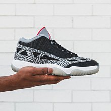 現貨 限時特價 南🔥 NIKE Air Jordan 11 爆裂紋 Low 男 黑灰 919712-006 28CM