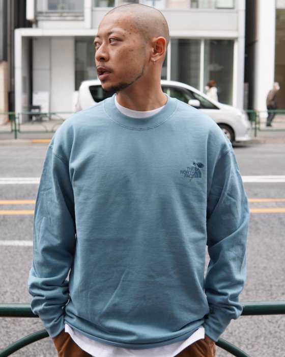 【日貨代購CITY】 THE NORTH FACE Flower Logo Crew Tee TNF 長T 現貨