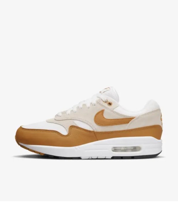 NIKE AIR MAX 1 咖杏白 DZ4549-110。太陽選物社