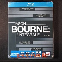 [藍光BD] - 神鬼認證 1 ~ 4 套裝 The Complete Bourne 四碟限定鐵盒版