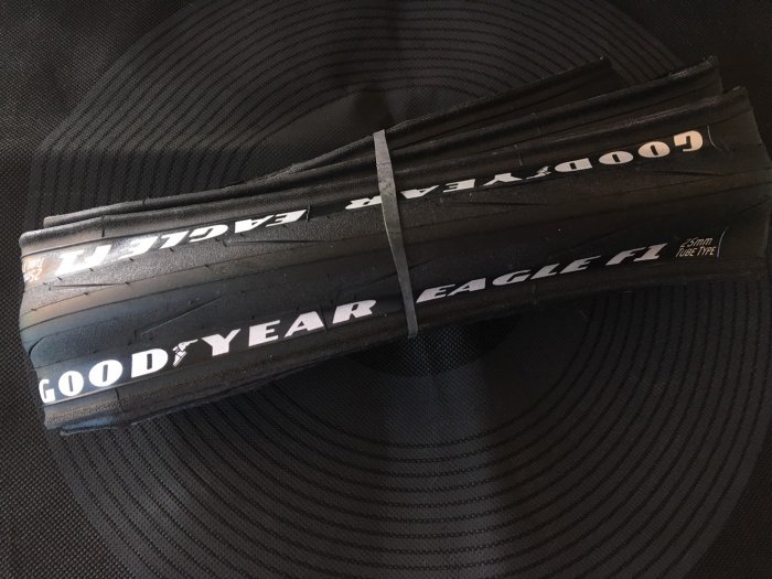 二輪極速】固特異GOODYEAR EAGLE F1 公路車700x25c 台灣製造每條750元