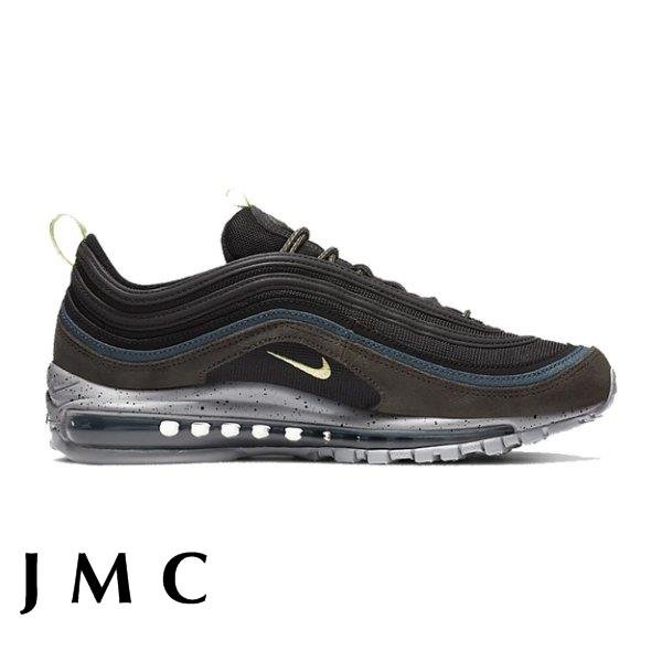 NIKE AIR MAX 97 NEWSPRINT 黑棕藍 潑墨 子彈 慢跑鞋 男女鞋 DB4611-001