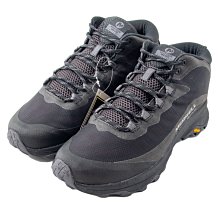 【MERRELL】 Moab Speed Mid GTX 男 極致黑 防水 黃金大底 反光 登山鞋 ML067075