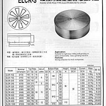 ㊣宇慶S舖㊣ TAICHONG ELCR-S 超強力圓形星目電磁夾盤 ELCR-80S