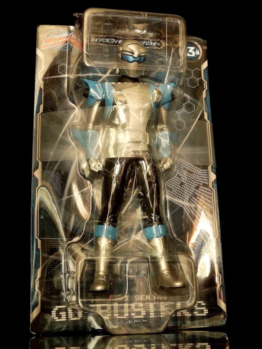 F-6  櫃 ： 2012 特命戰隊 GO BUSTERS DX FIGURE 4 彼得 J 阿角 STAG　富貴玩具店