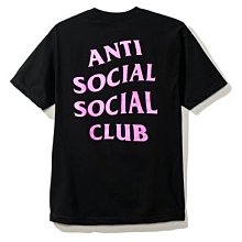 【日貨代購CITY】2017AW Anti Social Social Club 短TEE 黑粉 LOGO 文字 現貨