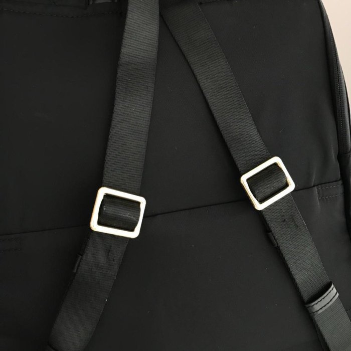 ＊米猜Shop＊經典款TUMI 黑色男女通用雙肩背包商務出差背包 電腦包 可放15.6吋筆電 防水尼龍配皮 後背包