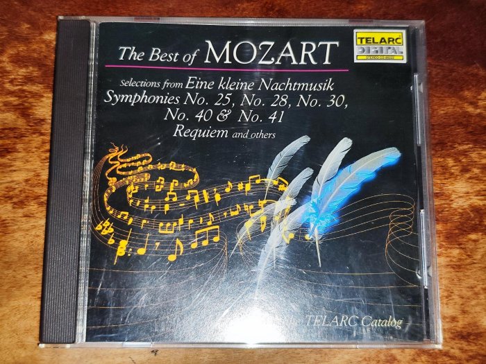 Telarc 莫札特精選集 The Best Of Mozart Mackerras Robert Shaw Previn