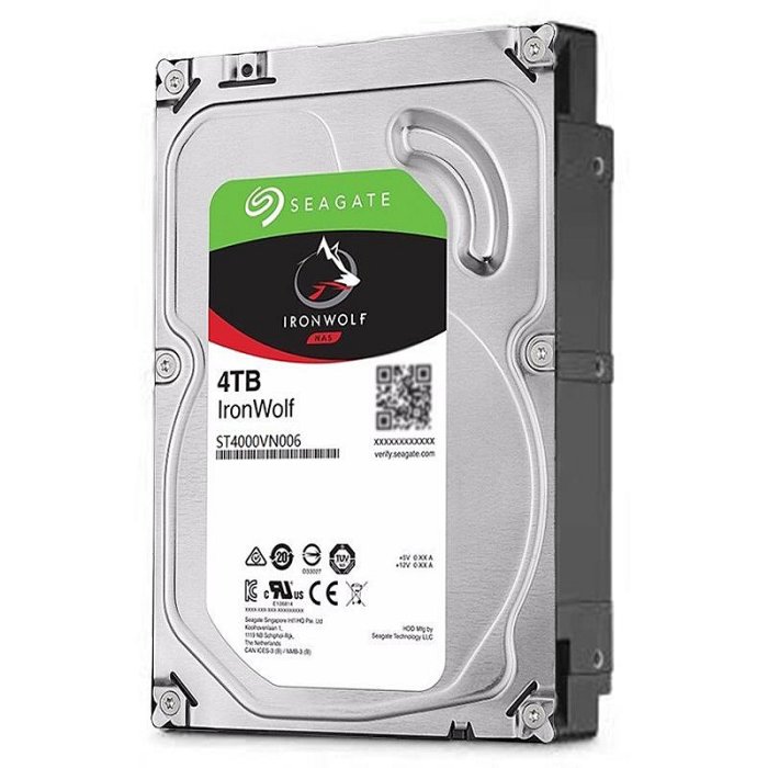 新款酷狼4T Seagate/希捷 ST4000VN006 4tb酷狼網絡存儲NAS垂直盤