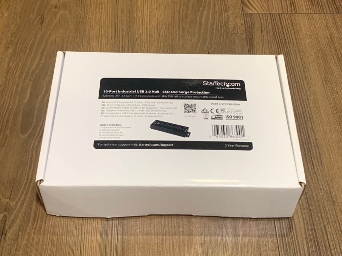 全新現貨 美國StarTech.com ST1030USB 工業級 USB3.0 HUB 10埠集線器 10Port